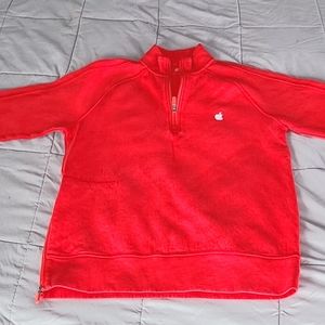 Apple 1/4 zip pull over